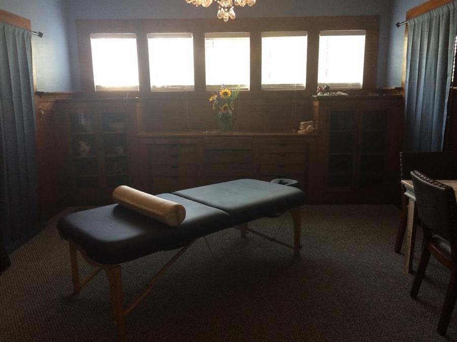 our spacious massage room!
